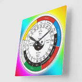 Carrée TCM Organuhr / horloge d'organe (Angle)