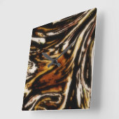 CARRÉE TIGER SUR LE LOOSE ..BEAU MUR HORLOGE (Angle)