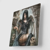 Carrée Toujours horloge (Angle)