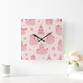 Carrée une belle horloge mensuelle (Maison)