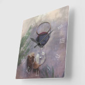 Carrée Vin d'ail et horloge d'herbes (Angle)