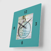 CARRÉE ***VOYAGE DANS LE PAYS*** MUR HORLOGE (Angle)