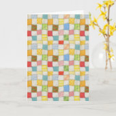 CARREFOIRE CRAZY Carte d'anniversaire (Fleur jaune)