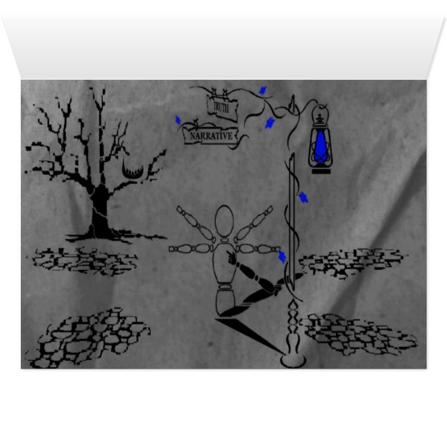 Carrefours de récit et de vérité (Intérieur Horizontal (Bas))