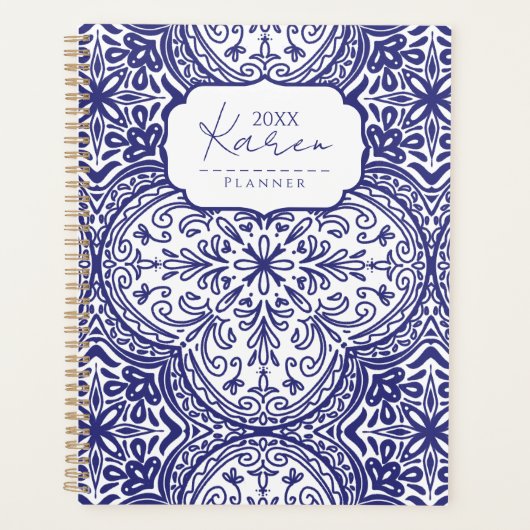 Carrelage bleu Bliss Couverture rigide (Devant)