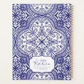 Carrelage bleu Bliss Couverture rigide (Dos)