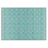 Carrelage bleu clair Turquoise Planche à découper (Devant)