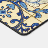Carrelage bleu et jaune (Coin)
