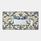 Carrelage bleu et jaune (Clavier et souris)