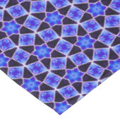 Carrelage bleu et noir étoile Nappe (Angle)