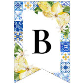 Carrelage bleu Fête des mariées citron drapeaux (Deuxième drapeau)