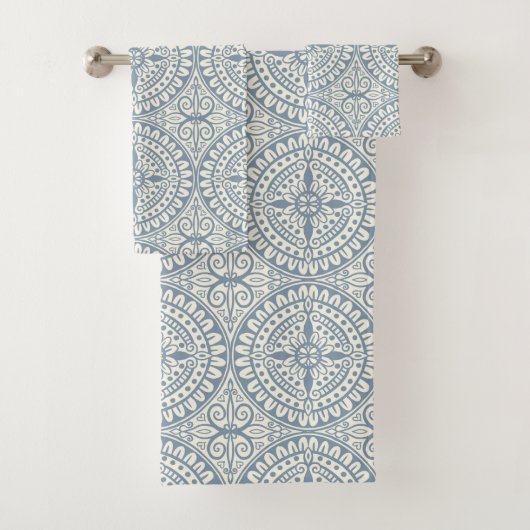 Carrelage bleu marocain Motif (En situation)