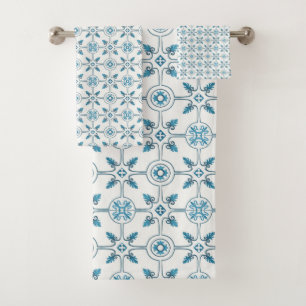 Carrelage bleu marocain Motif