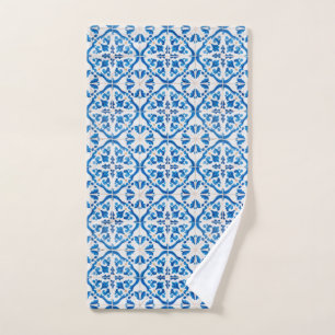 Carrelage Bleu Méditerranéen Motif - Elégant Azule