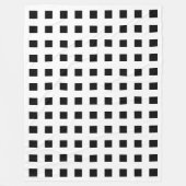 Carrelage carré Design sur couverture en polaire (Devant)