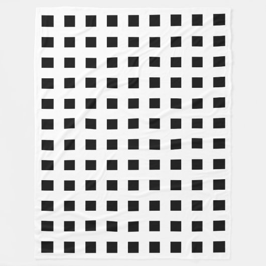 Carrelage carré Design sur couverture en polaire (Devant)