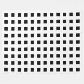 Carrelage carré Design sur couverture en polaire (Devant (Horizontal))