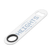 Carrelage, Carrelage bleu, Houston Heights (Devant angulaire)