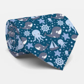 Carrelage cool d'animaux de mer motif cravate (Roulé)