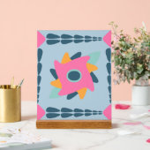 Carrelage décoratif coloré (Mariage)