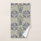 Carrelage Delft Antique Pot de Fleur Céramique (Serviette à main)