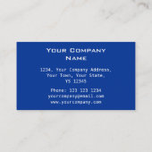 Carrelage Disco carte de visite bleu foncé (Dos)