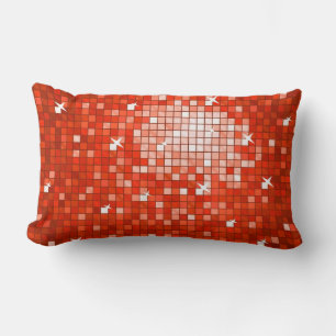 Carrelage Disco oreiller à lancer rouge