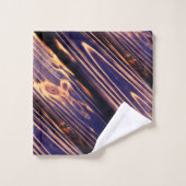 Carrelage en bois (Gant de toilette)