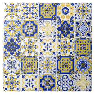 Carrelage en céramique à motif de carreaux portuga