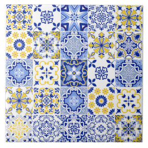 Carrelage en céramique à motif de carreaux portuga