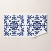 Carrelage en céramique folklorique ethnique en sty (Serviette à main)