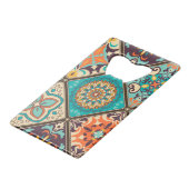 Carrelage en patchwork coloré : Motifs islamiques. (Dos Angle)