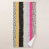 Carrelage en Patchwork : Conception Versatile Sans (Serviette de bain)