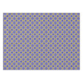 Carrelage Espagnol Bleu Et Jaune Motif Nappe (Devant (Horizontal))