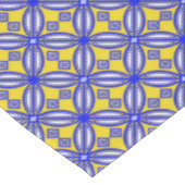 Carrelage Espagnol Bleu Et Jaune Motif Nappe (Angle)