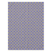 Carrelage Espagnol Bleu Et Jaune Motif Nappe (Devant)
