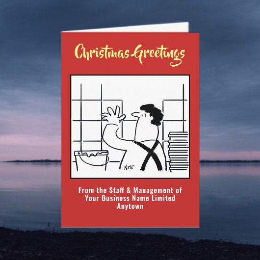 Carrelage et Regroupement des murs Carte de Noël