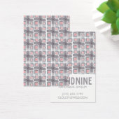 Carrelage gris oreille collier bijoux carte d'affi (Bureau)