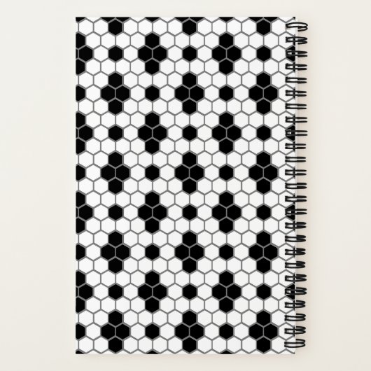 Carrelage hexadécimal Imprimer Monogramme Carnet d (Verso)