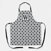 Carrelage hexagonale Imprimer le tablier monograph (Recto)