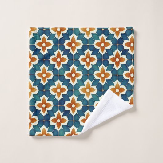 Carrelage marocain (Gant de toilette)