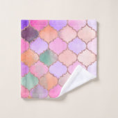 Carrelage marocain Ensemble de serviettes de bain  (Gant de toilette)