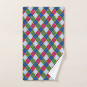 Carrelage marocain rose (petite échelle) (Serviette à main)