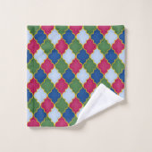 Carrelage marocain rose (petite échelle) (Gant de toilette)