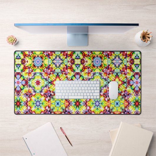 Carrelage méditerranéen, Carreaux d'encre d'alcool (Bureau 1)