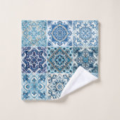 Carrelage méditerranéen, Portugais, Azulejo, Majol (Gant de toilette)