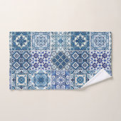 Carrelage méditerranéen, Portugais, Azulejo, Majol (Serviette à main)