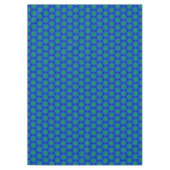 Carrelage mosaïque bleu et vert nappe (Devant)