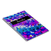 Carrelage mosaïque personnalisé Motif Carnet viole (Côté Droit)