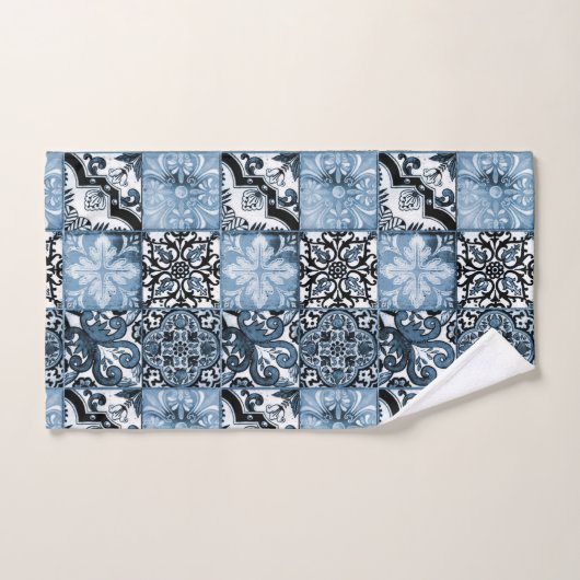 Carrelage océanique (Serviette à main)